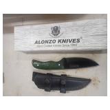 Alonzo Knives USA Handmade Fixed Blade Knife