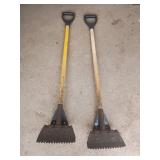 Long-Handled Heavy-Duty Floor Scrapers