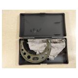 Mitutoyo 3-4 Inch Outside Micrometer Set
