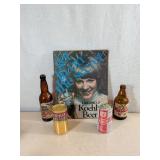 Vintage Koehler Beer Sign, Cans, and Bottles