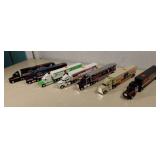 7 Ertl Racing Truck & Trailer Diecast Models