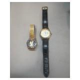 Stauer Leather Watch & Black Hills Gold Watch