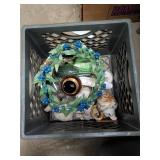 Decorative Figurines and Glassware Lot