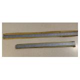 Starrett No. C303SR-24 Satin Chrome Rule