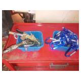 Air Blow Guns and Blue Carabiners