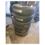 13-Inch Used Tires, Assorted Sizes