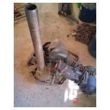 Vintage Drill Press Parts Assembly