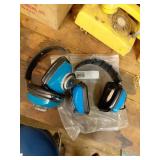 SAFETY DIRECT Blue Hearing Protection Earmuffs