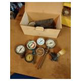 Vintage Pressure Gauges Lot