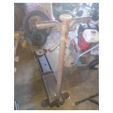 Heavy-Duty Floor Jack Only, Steel Construction