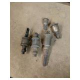 5 Vintage Engine Oilers, Mixed Brands