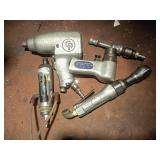 4 Pneumatic Air Tools Assorted Brands