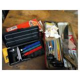 Lansky Sharpeners Kit & Mixed Knife Lot