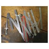 Steel Taper Gauges and Rulers
