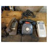Three Vintage Telephones