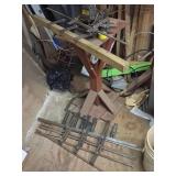 Foley Mfg. Saw Sharpener with Hand Saw Jigs