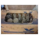 Vintage Rola Soda Bottles in Cardboard Case