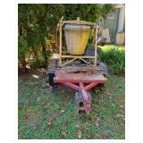 Towable Portable Concrete Mixer on Trailer