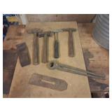 Vintage Hammers and Tools Assortment