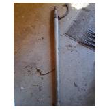 Vintage Logging Cant Hook with Wood Handle