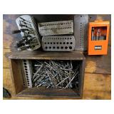 Drill Bits and Metal Size Gauges Lot