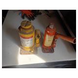 2 Hydraulic Bottle Jacks, 4 Ton & Heavy Duty