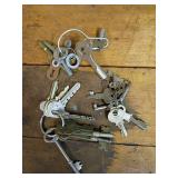 Vintage and Modern Keys