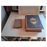 1867 Holy Bible and 1908 American History Book