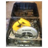 DeWalt Circular Saw With Hard Case & Blade