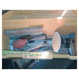 Vintage Tools in Yellow Tool Box