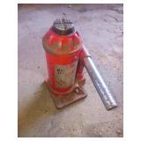 Red Hydraulic Bottle Jack