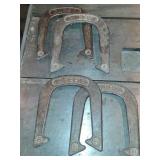 4 'HOBBY' Horseshoes for Game Play