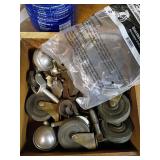 Metal Casters With Clamp #104 Pack