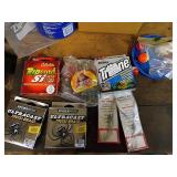 Fishing Line, Hooks, Bobbers & Accessories Lot