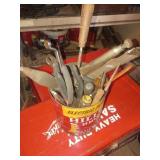 Coffee Can With Assorted Mixed Hand Tools