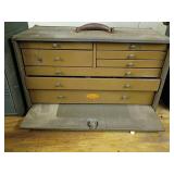 Dunlap Metal Machinist Tool Chest W/ Contents