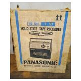 Panasonic RQ-501S Solid State Tape Recorder Boxed