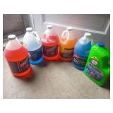 Automotive Washer Fluid & Car Wash, 6 Bottles
