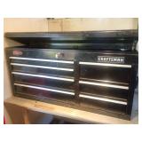 Craftsman Black Tool Chest 8-Drawer 40.5x12x20