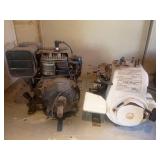 Two Briggs & Stratton Gas Engines 206431 & Model 8