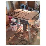Atlas Table Saw With 3/4 HP Motor, Untested
