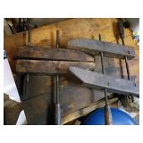 Large Wooden Screw Wood Clamps