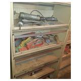 Metal Shelving Unit Approx 5.5ft x 3ft
