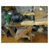 Dunlap Split Phase Motor With Grinder Setup