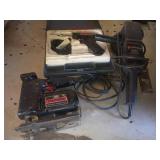 Power Tool Lot: Sander, Jigsaw, Soldering Gun
