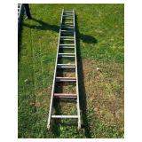 Werner Aluminum Extension Ladder Household Duty