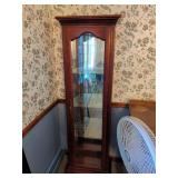 Martinsville Glass Display Cabinet with Shelves