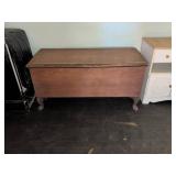 Seaburg Cedar Chest on Carved Legs