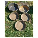 5 Round Utility Bowls