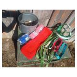 Horse Tack Lot: Halters, Lead Ropes, Bits